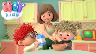 Helpen kinderliedje  HeyKids  Kinderfilmpjes Nederlands [upl. by Ahsirtak]