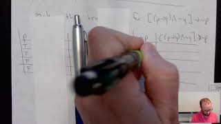 Truth Table and Tautology Example [upl. by Ennagroeg]