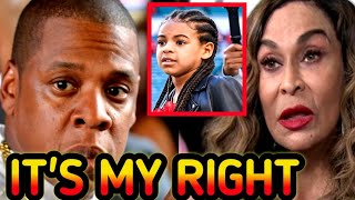 Tina Knowles STERNLY Claims She Has all of the proper to elevate Blue Ivy On Her very own [upl. by Eire]