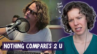 Vocal Analysis of Chris Cornell performing Princes quotNothing Compares 2 Uquot [upl. by Xylon]