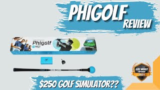 Review of PhiGolf  A Deep Dive into the The 250 Golf Simulator [upl. by Ataynik]