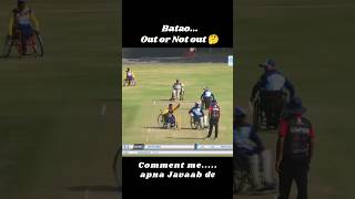 Wheelchair🦽 Cricket🏏 wheelchaircricket youtubeshorts youtube trending viralshorts shorts yt [upl. by Katerina]