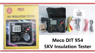 Meco insulation tester DIT 954 [upl. by Harriot]