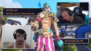 making streamers CRY with my flank junkrat [upl. by Iv]