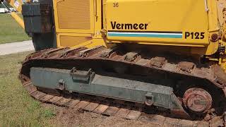 1999 Vermeer P125  Equipment Demonstration [upl. by Bobbette]