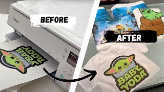 DIY Custom TShirts Using The Best Heat Transfer Paper [upl. by Sothena]