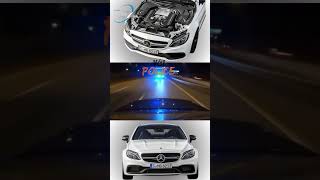 AMG C63 VS POLICE sieuxe shortvideo [upl. by Call]