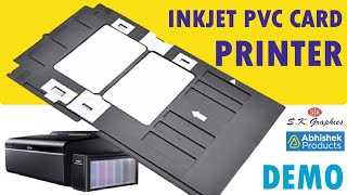 🖨️ Inkjet Printable Epson Card  AbhishekIDcom [upl. by Adanama]