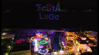 WAKAYAMA LIGHTS in FeStA LuCe produced byDrone Show Japan [upl. by Ylicic]