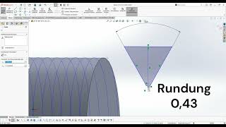 vollmodelliertes parametrisches Gewinde [upl. by Bronk978]