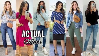 Ropa COMBINACIONES CASUALES mujer FASHION LOOKS Moda [upl. by Noakes]