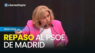 Inma Sanz al PSOE quot¿De verdad son capaces de sostener la mirada a las familias de sus compañeros [upl. by Zitvaa]