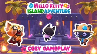 COZY GAMEPLAY 🎶🔥 Hello Kitty Island Adventure Part 16 🎸  where to find the red power crystals [upl. by Donata]