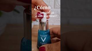 🔴 ¿Cómo se aplica el SERUM DE VICHY MINERAL 89 PROBIOTIC FRACTION 💧vichy mineral89 skincare [upl. by Bertine183]