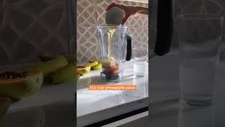 DeBloat Detox Tropical Smoothie Recipe [upl. by Nuzzi]