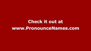 How to pronounce Hieronymus Fabricius ItalianItaly  PronounceNamescom [upl. by Ssej850]