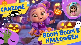 Boom Boom è Halloween  Canzone Halloween per Bambini  Bum bum è Halloween [upl. by Risa805]