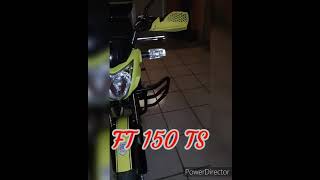 Moto Italika FT 150 TS 2018 Modificado [upl. by Babbette]