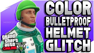 GTA 5 Color Bulletproof Helmet Glitch Director Mode XBOX PS5 Colored Helmet GTA 5 Glitches [upl. by Lia]