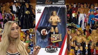 James Ellsworth Elite 55 Figure Review  WWE Mattel Wrestling Figures [upl. by Doll]