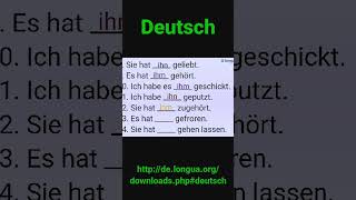 Grammatik Pronomen mich mir dich dir ihn ihm Akkusativ oder Dativ german deutsch allemand [upl. by Gurevich689]