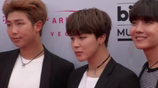 BTS Fashion  BBMAs 2017 [upl. by Mckinney]