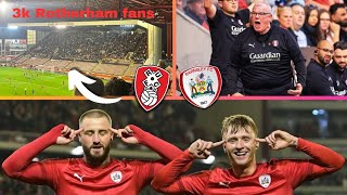 BARNSLEY SECURE ALL 3 POINTS IN SOUTH YORKSHIRE DERBY Barnsley vs Rotherham [upl. by Dominic631]