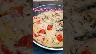 😋Ricotta Tomato Pasta shortvideo cooking recipe youtubeshorts youtube ricotta dinner lover [upl. by Vinita440]