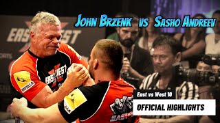 John Brzenk vs Sasho Andreev HIGHLIGHTS [upl. by Horst]