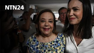 Mujer académica y abuela Una quotCorinaquot se vuelve el as bajo la manga de María Corina Machado [upl. by Airdua]