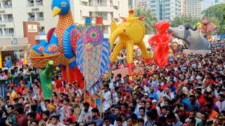 Bangadeshi pohela Boishakh Mongol shuvajatra of Dhaka 1st phohela Baishakh 2018 [upl. by Meredeth989]