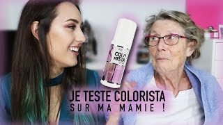 JE TESTE COLORISTA SUR MA MAMIE   By Indy [upl. by Nahtiek134]