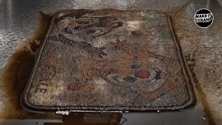 Carpet Cleaning ASMR Video Cleaning Rugs Satisfying Sound Make it Clean  limpeza de alfombras [upl. by Melicent]