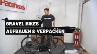 Gravel Bike Unboxing  Rondo Ruut aufbauen amp verpacken  Gravel Bikes mieten [upl. by Waldman797]