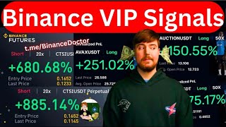 best binance futures signals telegram  Free Crypto Trading Signals in 2024  Future Trading Signals [upl. by Enelav]