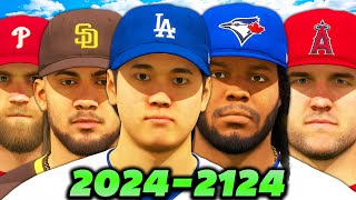 I Simulated 100 Years In MLB And History Changed [upl. by Dorolisa601]