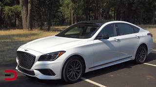 Heres the 2018 Genesis G80 AWD Sport on Everyman Driver [upl. by Yrroc]