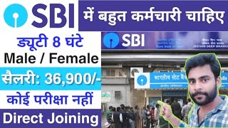 SBI Bank job vacancy 2024  Bank job vacancy Latest job update information Bank [upl. by Ilonka329]