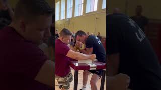 Coach Ray vs Andris Grinbergs left hand National Championship final 90 kg [upl. by Belicia]