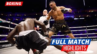 FIGHT HIGHLIGHTS VIDDAL RILEY VS MIKAEL LAWAL  KNOCKOUT TODAYS BOXING [upl. by Nahgaem]