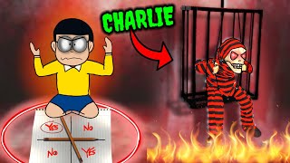 Nobita Killed Charlie 😱  Charlie Charlie Ghost Game 💀 Part2 [upl. by Lempres233]