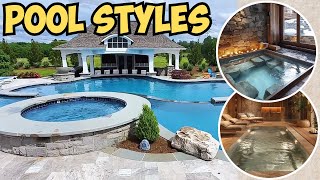 Choosing the PERFECT POOL A Guide to 9 Unique Pool Styles interiordesign [upl. by Mcgray771]