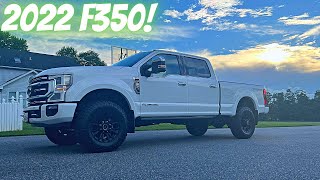 2022 F350 Platinum Tremor Review [upl. by Franek]