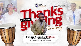 NOVEMBER THANKSGIVING SUNDAY SERVICE  3RD NOVEMBER 2024 [upl. by Aldo]