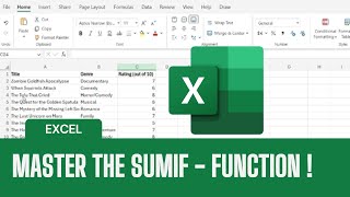 quotMaster the SUMIF Function in Excel Quick Tutorialquot [upl. by Ablem814]