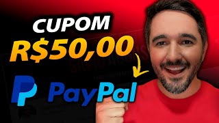 Como Resgatar o Cupom de R5000 do PayPal Saque Agora [upl. by Neltiac]