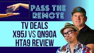 TV Deals Sony X95J vs QN90A Review HTA9 vs Sonos Arc [upl. by Adnohsel]