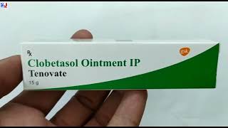 Tenovate Ointment  Clobetasol Ointment Ip uses  Tenovate Ointment uses side effects benefits Hindi [upl. by Zennas]