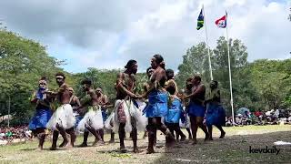 Taga’ai dancers performing at the 2nd appointed day of Malaita province [upl. by Faber]