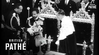 Haile Selassie At Guildhall 1954 [upl. by Sapphira]